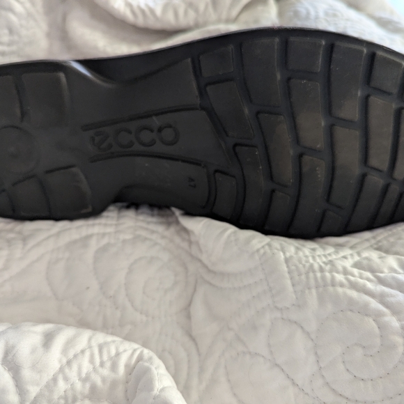 Ecco Mens Distressed Leather Ankle Boots Size 47 With Waterproof Technology - Picture 14 of 16